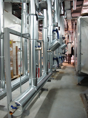 Тепловая изоляция трубопроводов систем отопления и кондиционирования зданий